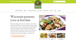 Desktop Screenshot of eatwisconsinpotatoes.com